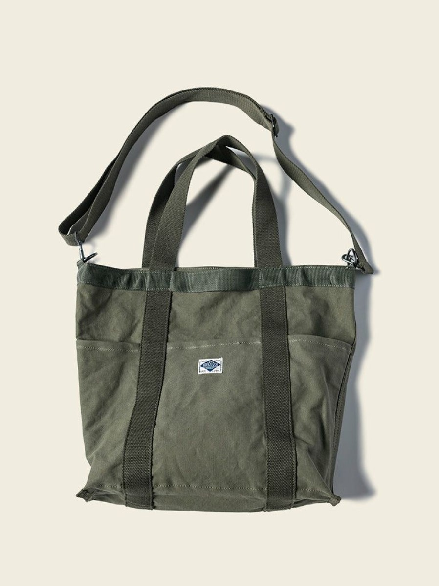 Accessories * | Non Stock 18 Oz Canvas Tote Bag Olive