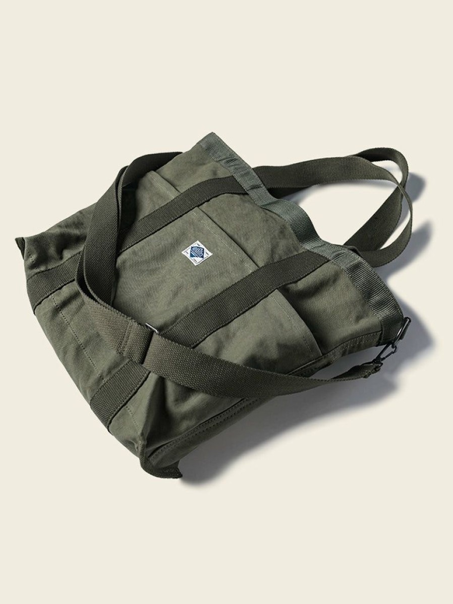 Accessories * | Non Stock 18 Oz Canvas Tote Bag Olive