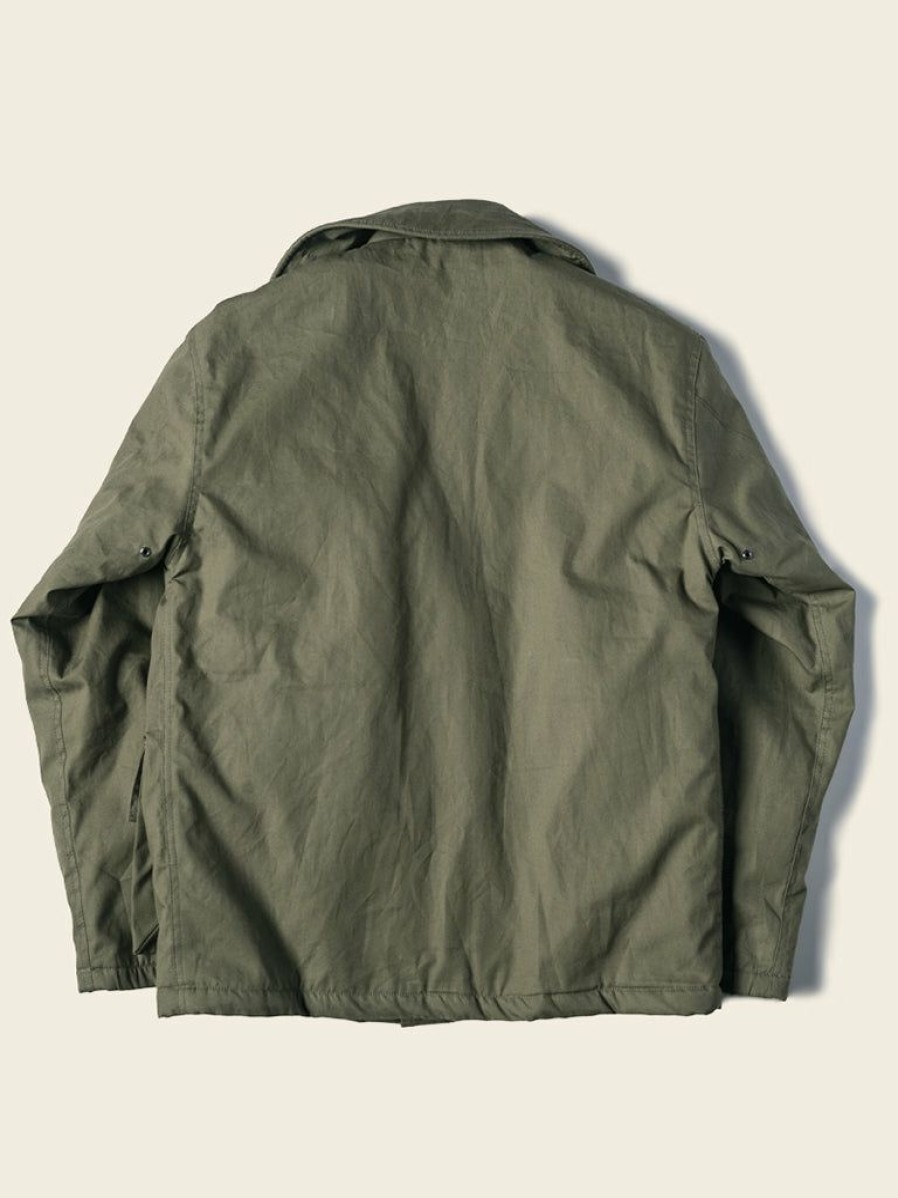 Outerwear * | Bronson Us Navy Al-1 Flight Jacket Olive