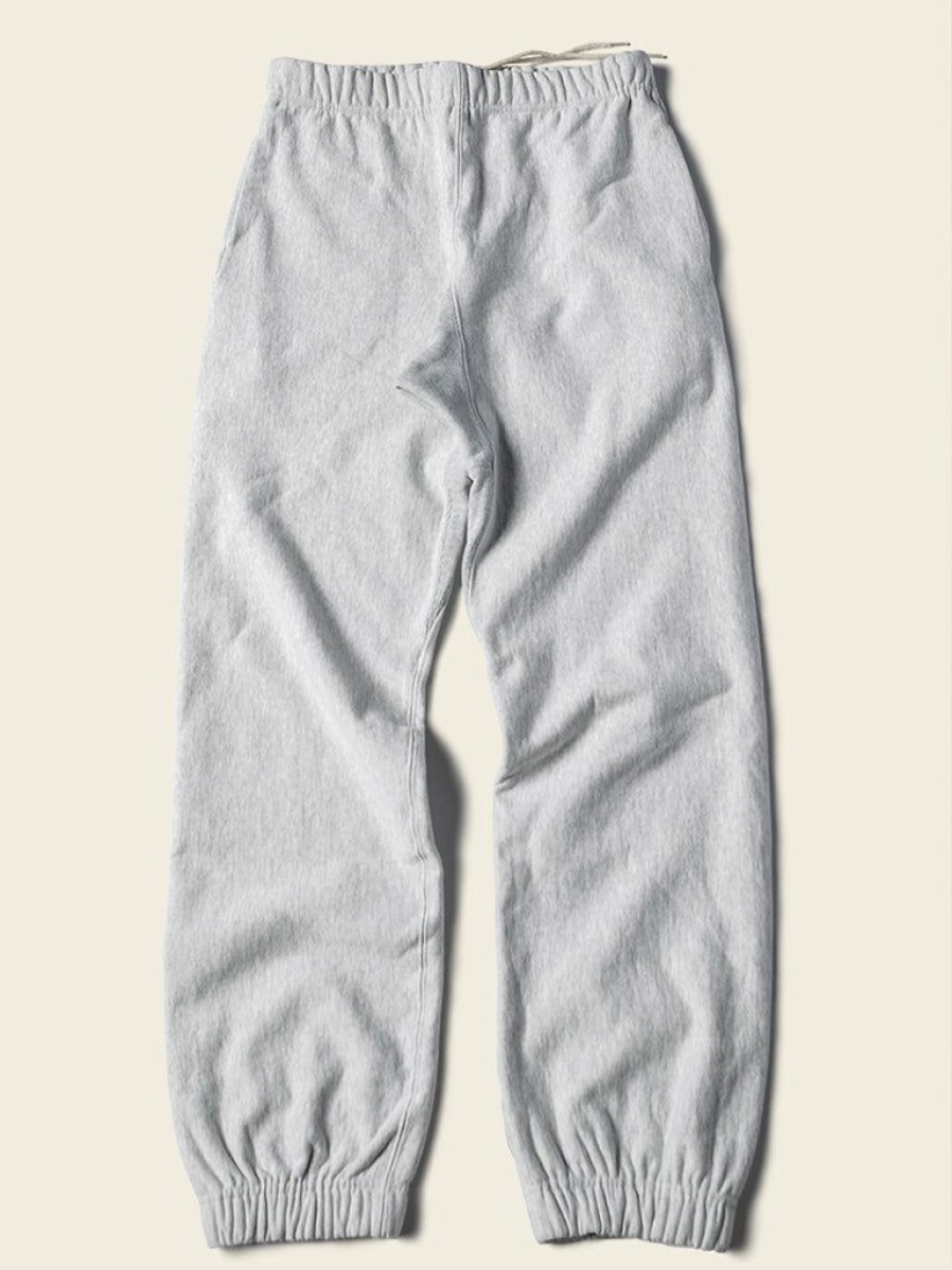 Bottoms * | Bronson New Arrivals 1950S 20.5 Oz Terry Cloth Reverse Weave Sweatpants Gray