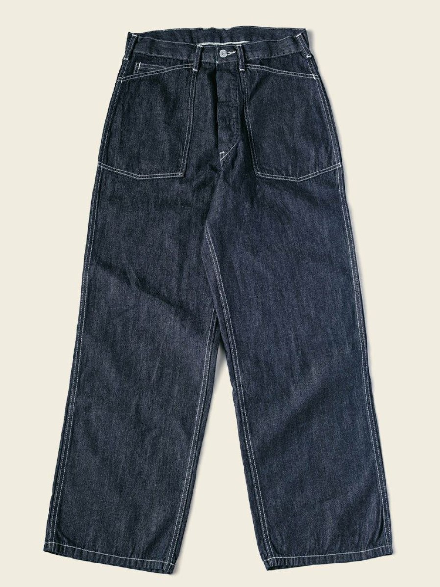 Bottoms * | Bronson 1935 Us Army Ccc Fatigue Dungaree Indigo