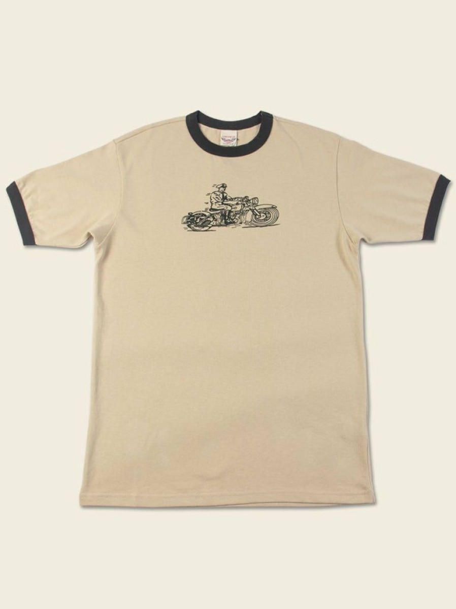 Tops * | Non Stock Retro Rider Motorcycle T-Shirt Tops