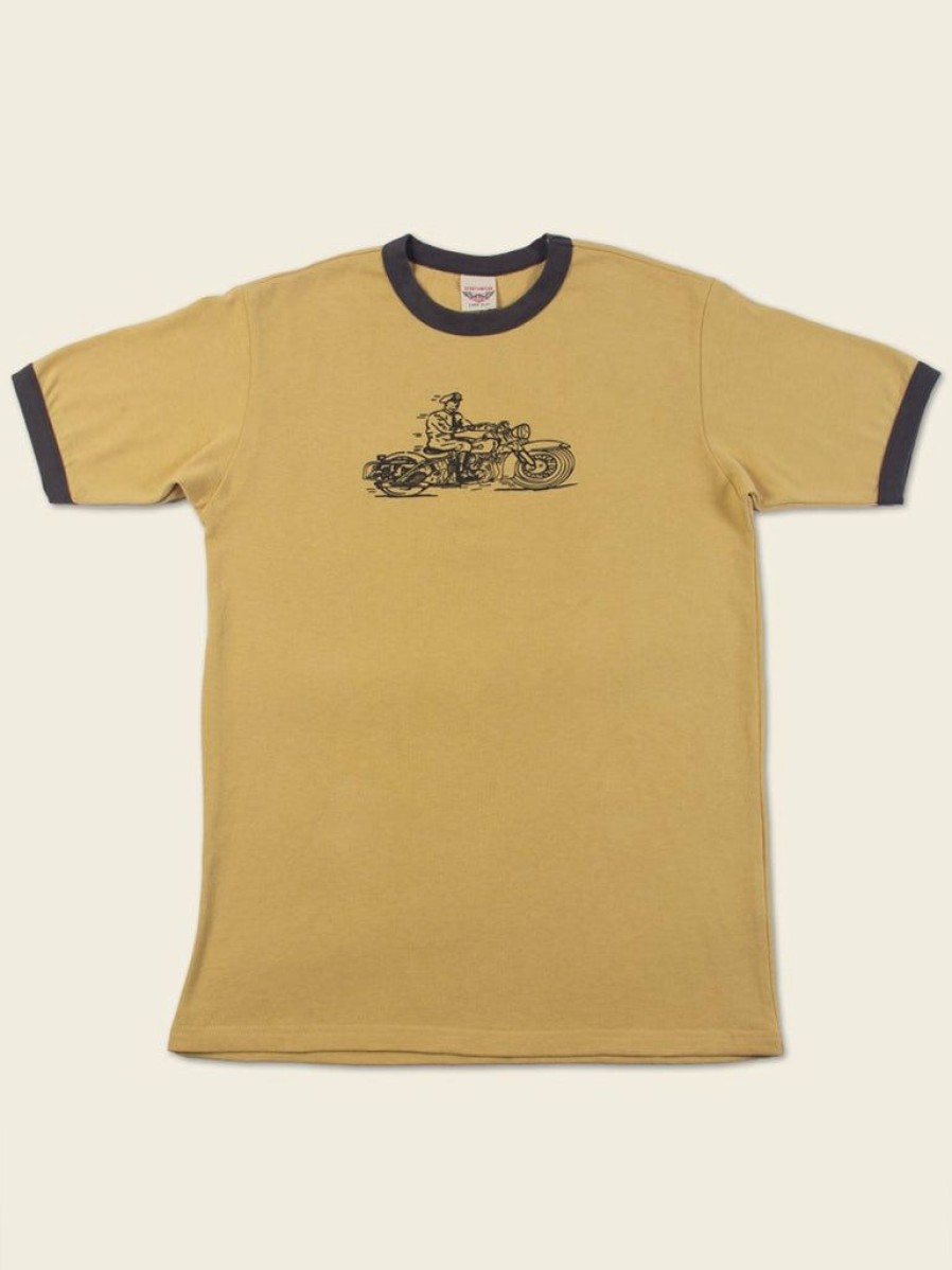 Tops * | Non Stock Retro Rider Motorcycle T-Shirt Tops