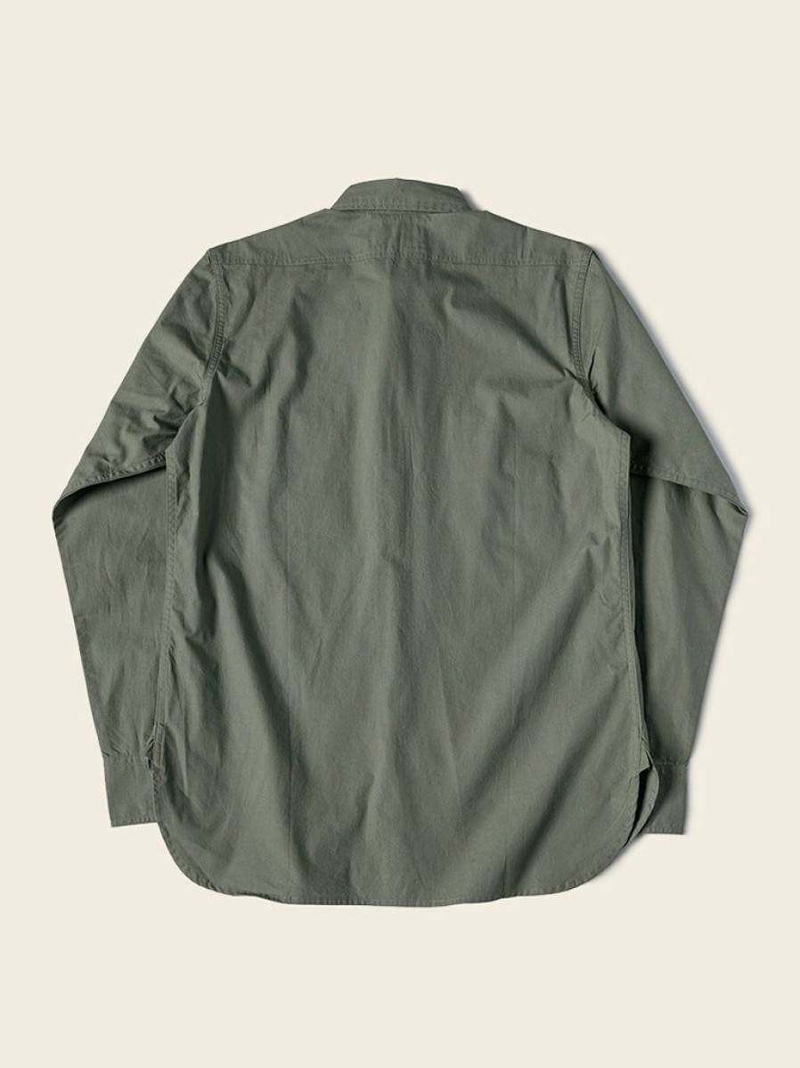 Tops * | Bronson U.S.N. N-3 Utility Shirt New Arrivals Olive