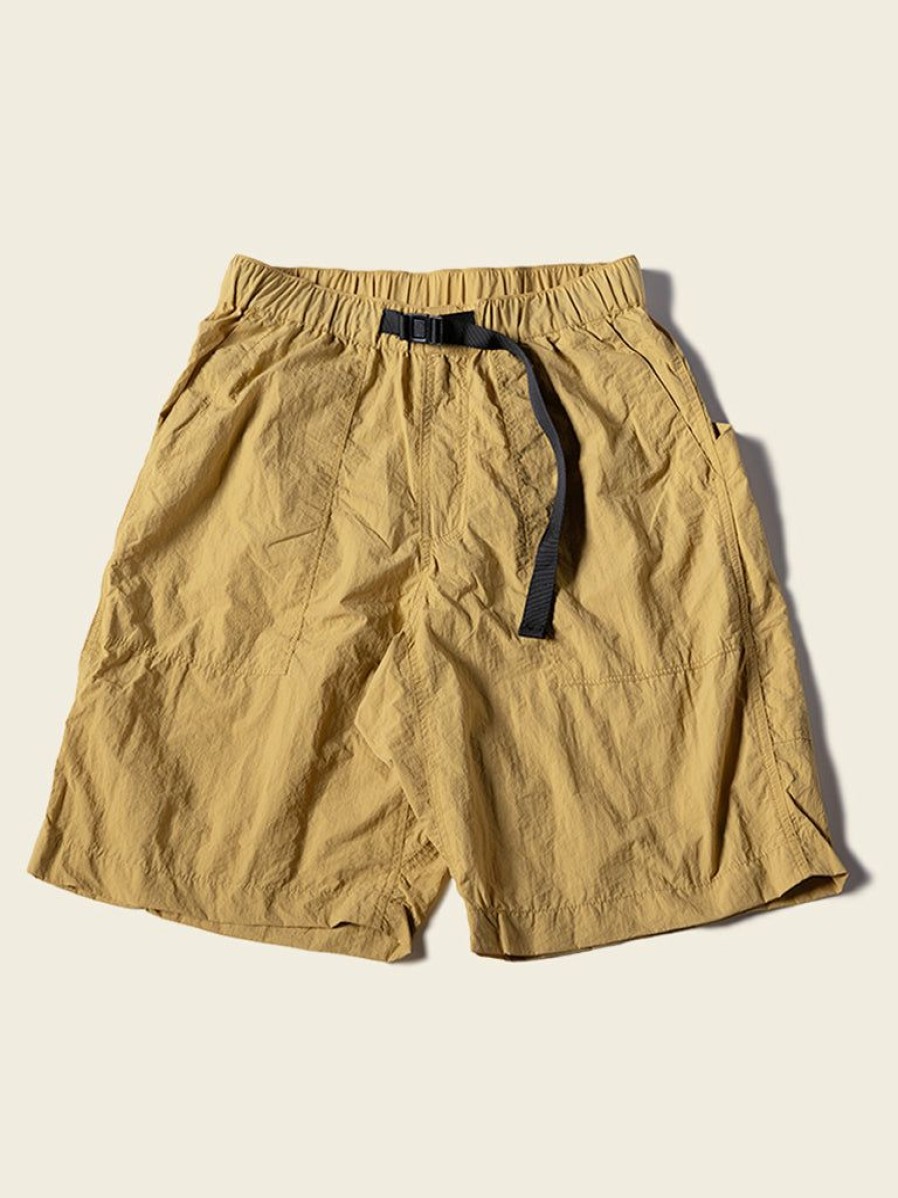 Bottoms * | Non Stock Nylon Climber'S Shorts Bottoms Yellow