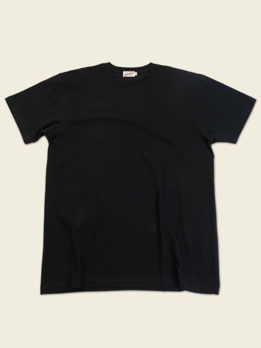 Tops * | Non Stock Tops 9 Oz Us Cotton Tubular T-Shirt Black