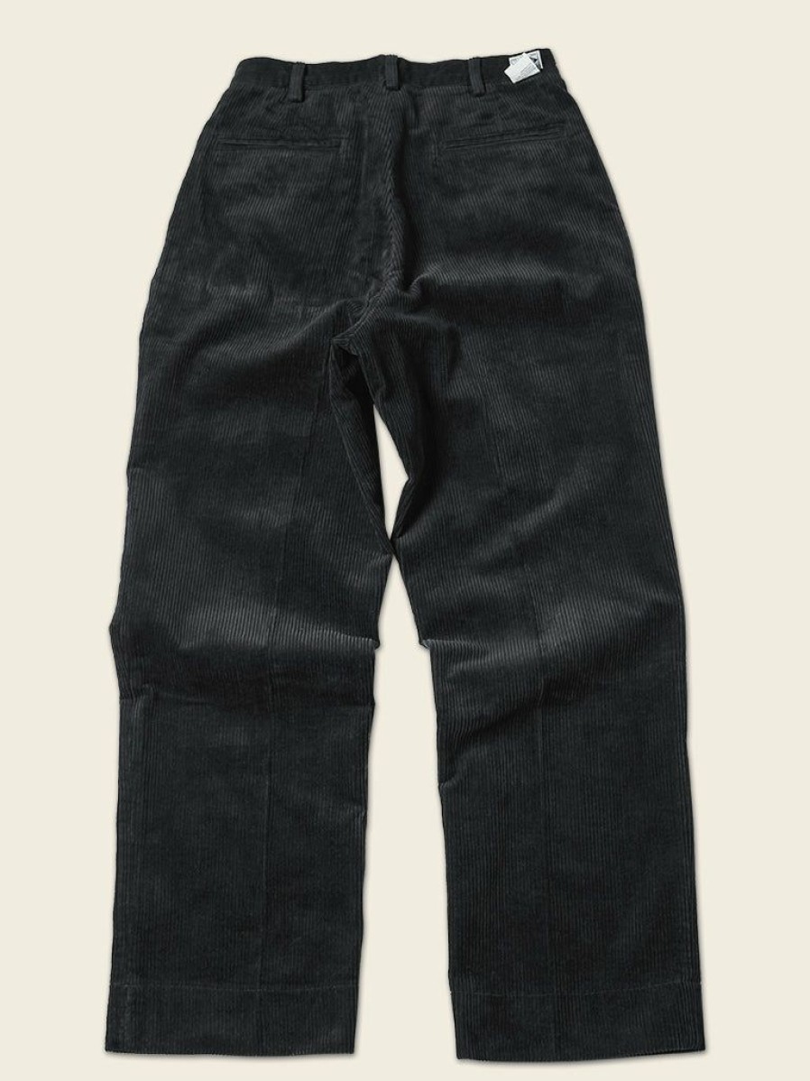 Bottoms * | Non Stock Bottoms 12.5 Oz 8 Wale Corduroy Trousers Black