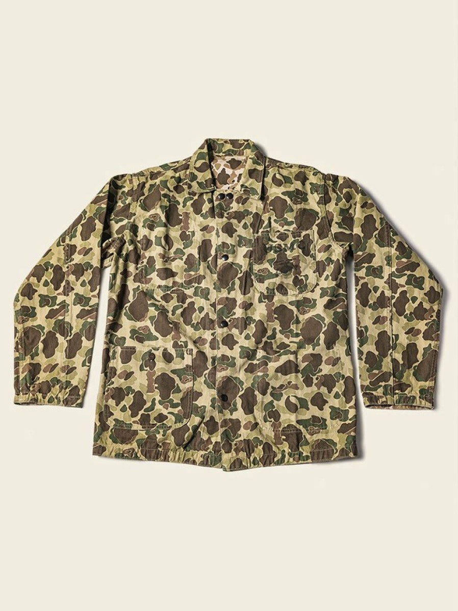 Outerwear * | Bronson Wwii Usmc Type P-42 Duck Hunter Jacket Outerwear Camo