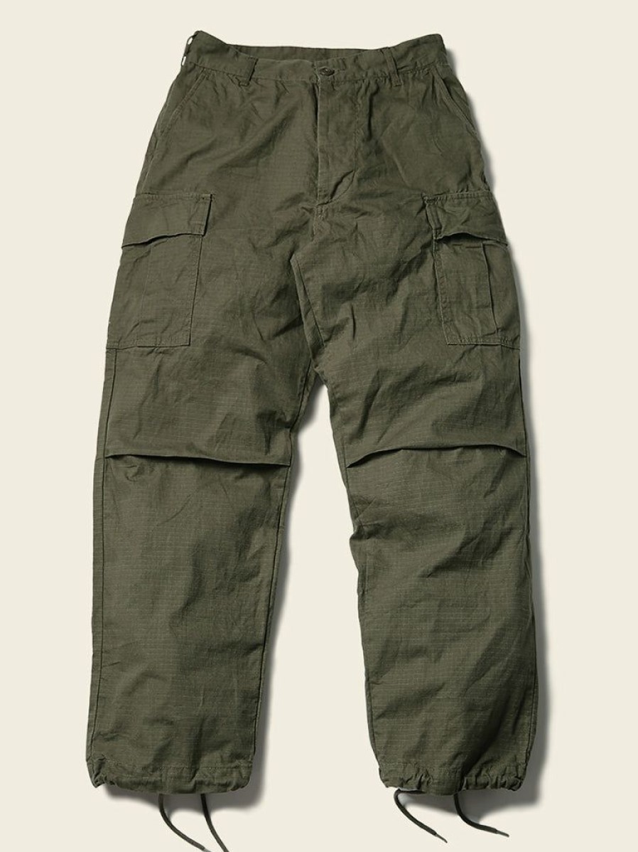 Bottoms * | Non Stock Us Army 5Th Model Jungle Fatigue Tropical Pants Olive