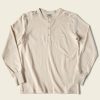 Tops * | Bronson Vintage Long Sleeve Henley T-Shirt New Arrivals Apricot