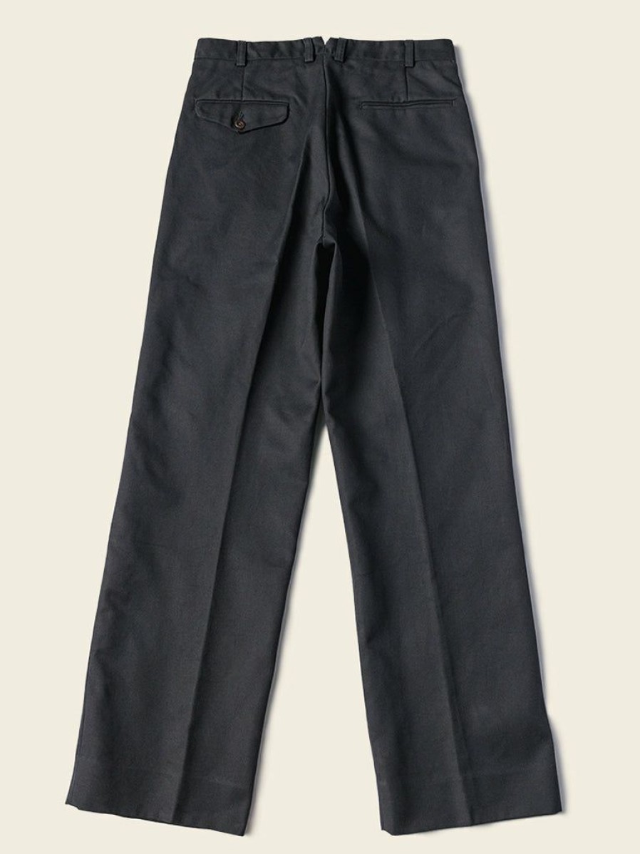 Bottoms * | Bronson Lot 962 1960S 15 Oz Cotton Double Pleated Pants Black