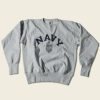 Tops * | Bronson Tops Us Naval Academy Reverse Weave Sweatshirt Gray