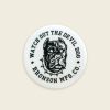 Accessories * | Bronson Vintage Watchdog Pin Button Badge White