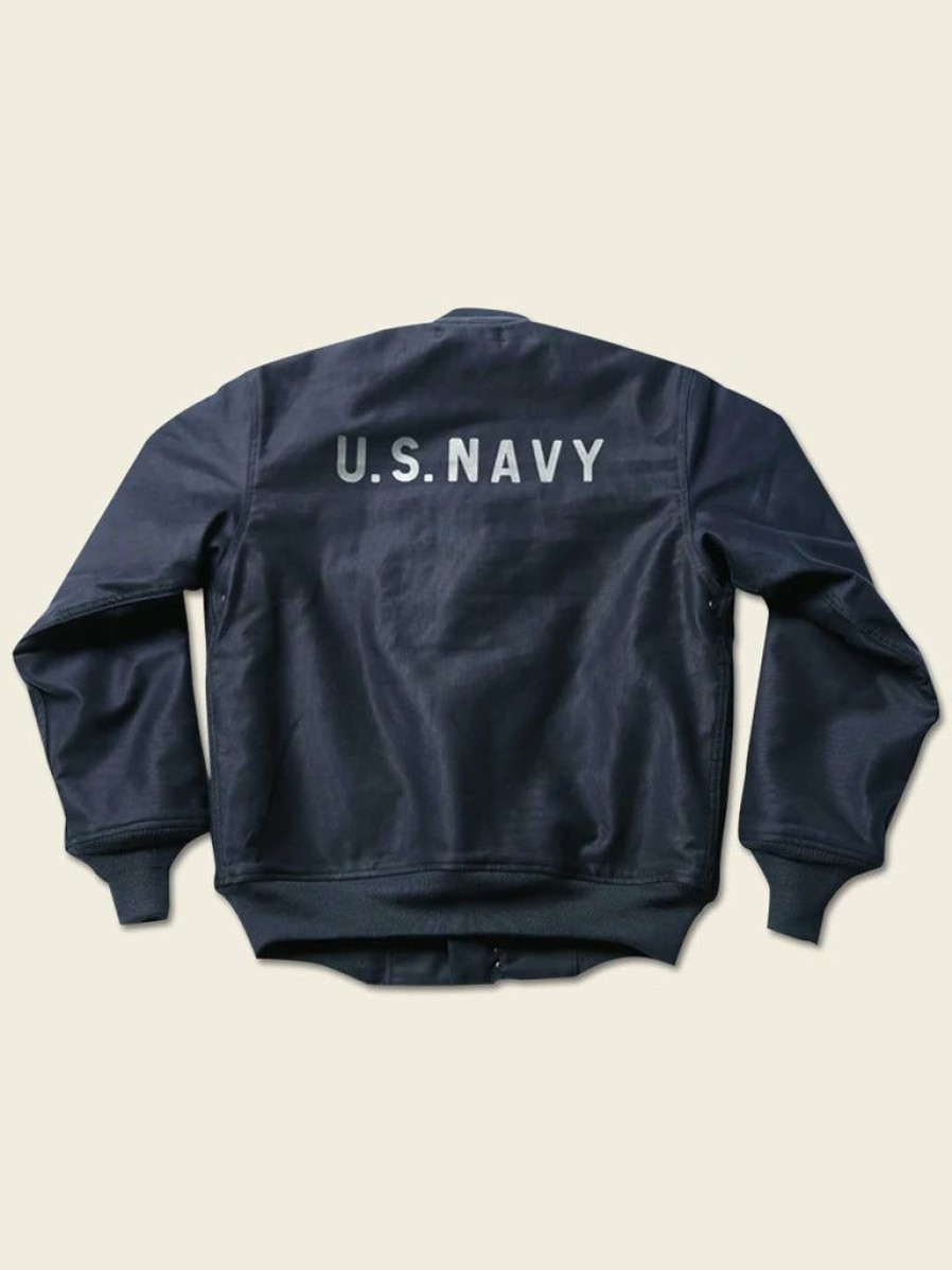 Outerwear * | Bronson Us Deck Hook Jacket Outerwear Navy