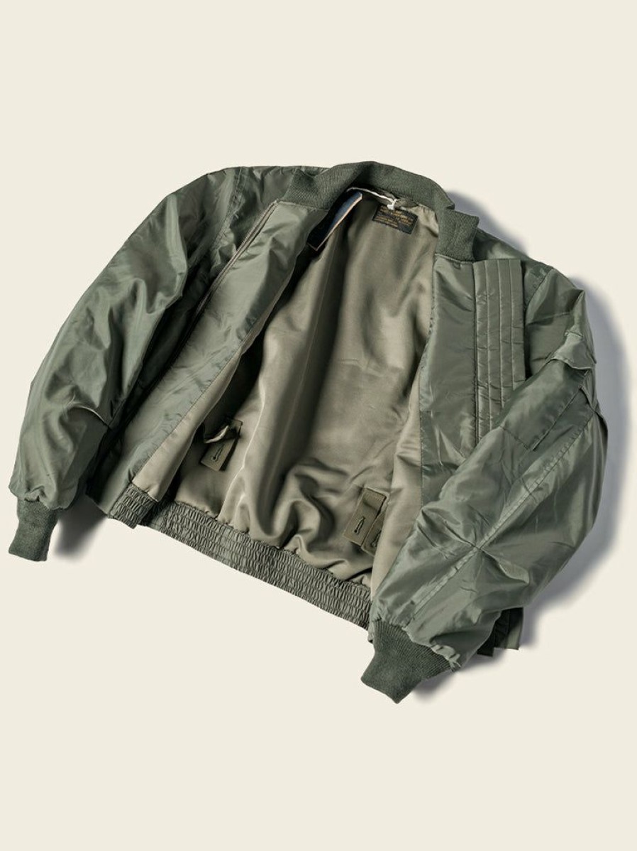 Outerwear * | Bronson Outerwear Us Navy Jacket, Winter Flying Suit Mil-S-18342A(Aer) Olive