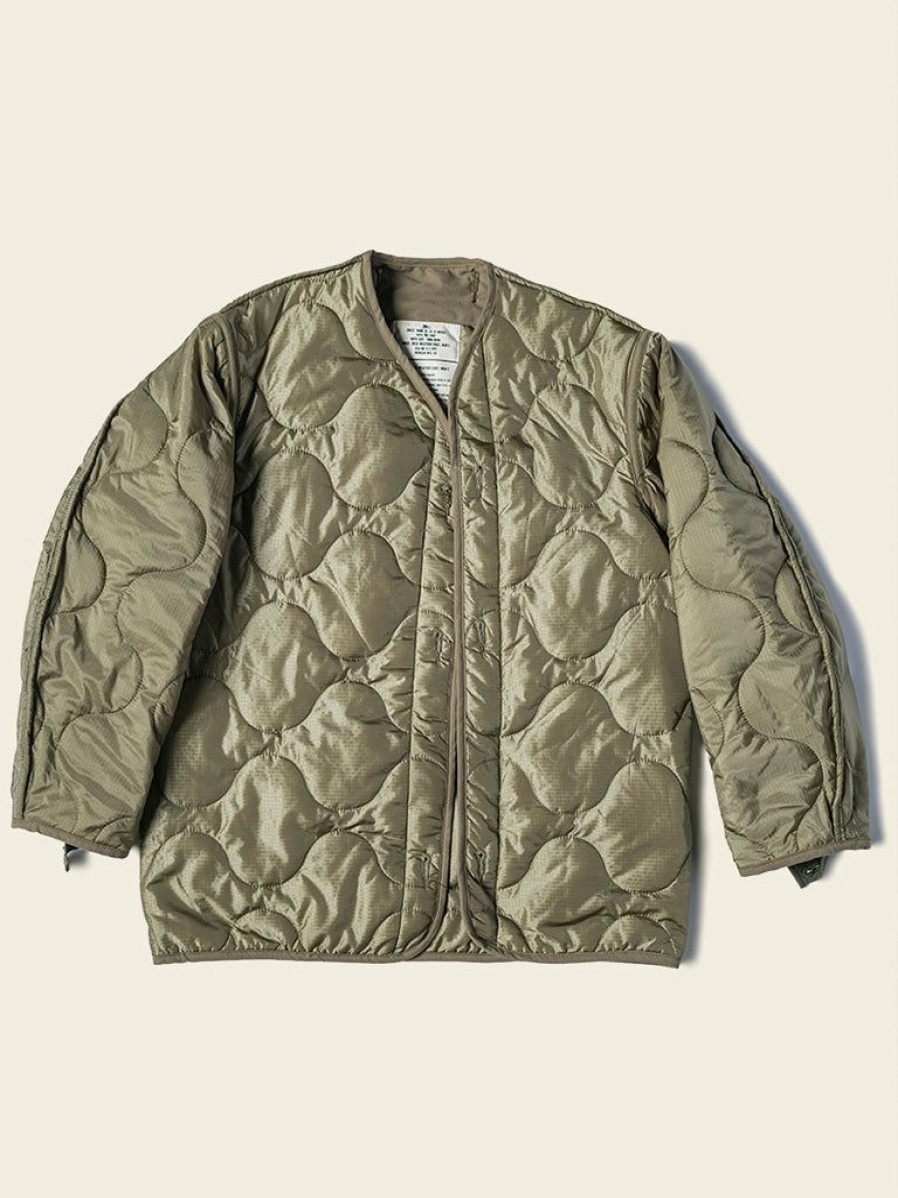 Outerwear * | Bronson Outerwear Us Army 1St Model M-65 Field Jacket Liner Olive