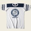 Tops * | Bronson 1970S Usmc Semper Fi Print Athletic T-Shirt New Arrivals White/Blue