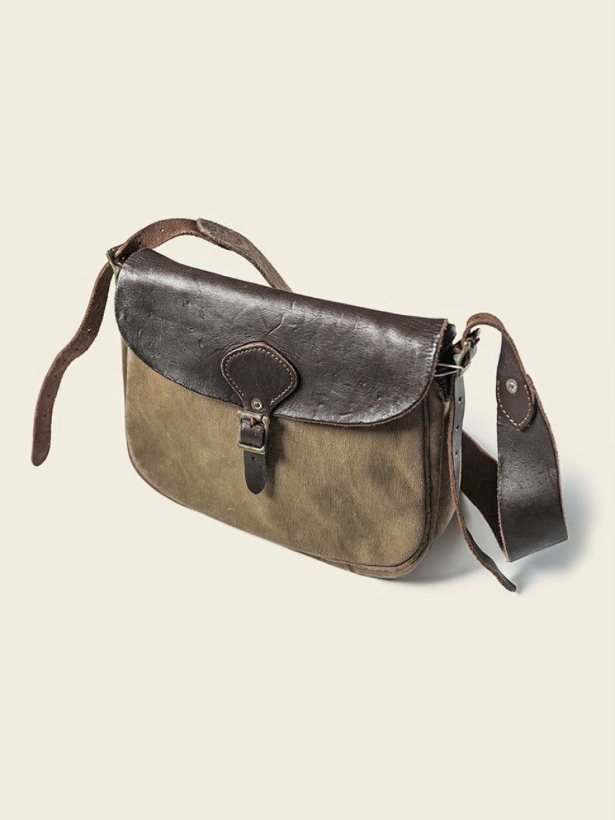 Accessories * | Bronson Accessories Wwi Us Army Messenger Bag Khaki