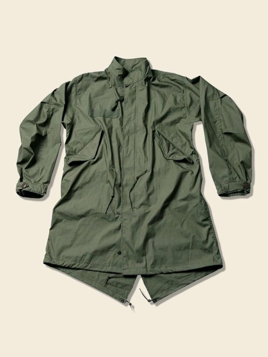 Outerwear * | Bronson Outerwear Us Army M-65 Parka Olive