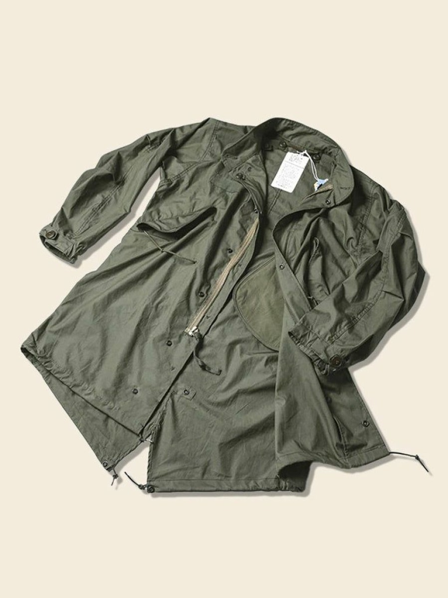 Outerwear * | Bronson Outerwear Us Army M-65 Parka Olive